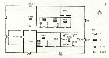 上阳宫总平面复原想象图