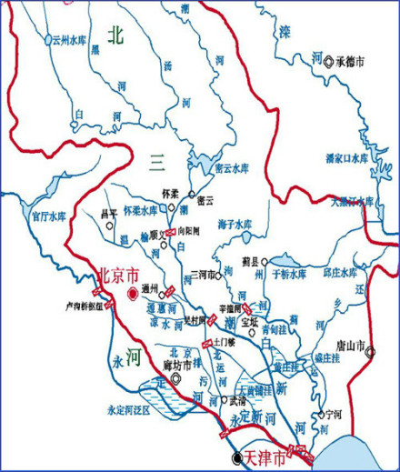 北三河水系