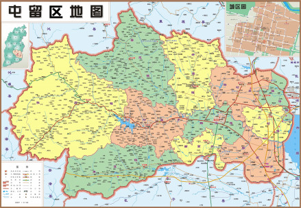  屯留区地图