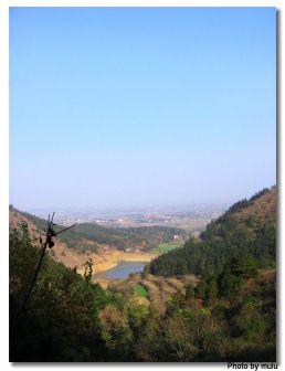 白兆山远眺