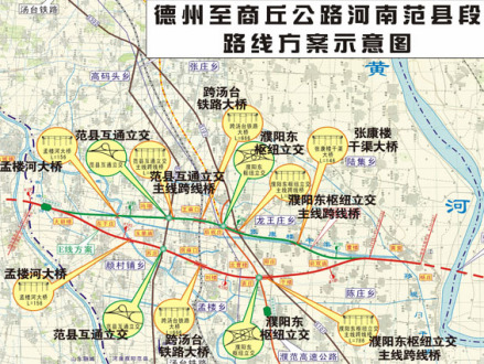 德商高速路线方案示意图