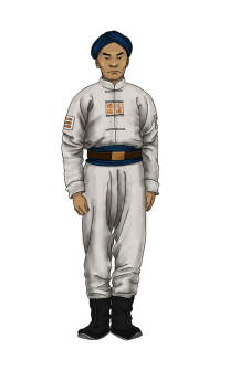 北洋水师夏秋季水兵服