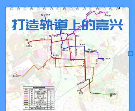 嘉兴轨道交通规划图
