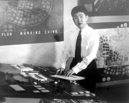 吴良镛在美国匡溪艺术学院