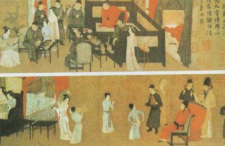 韩熙载夜宴图 