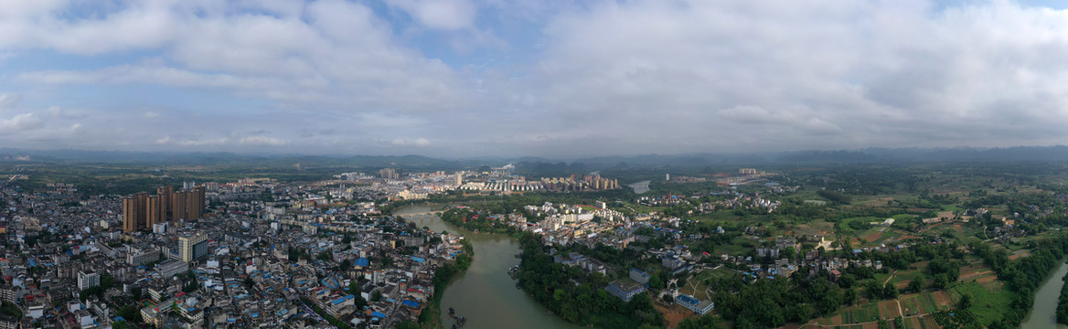 龙州县城