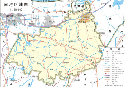  南浔区地图
