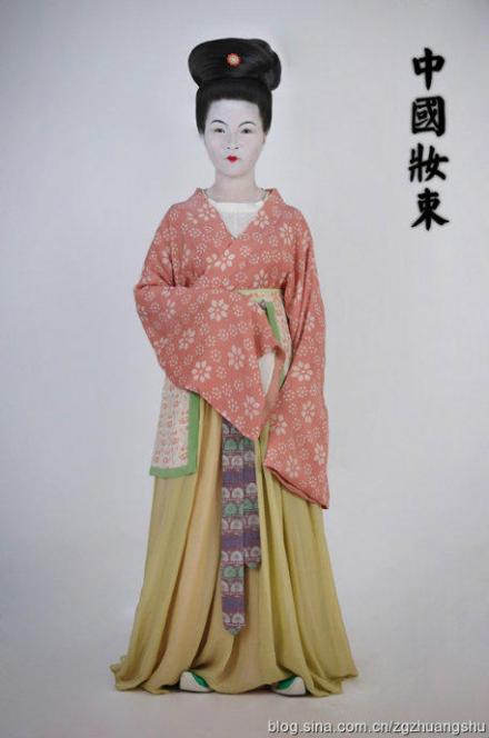 复原古代扎染上襦