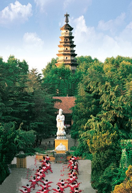 建于宋代的崇法寺塔