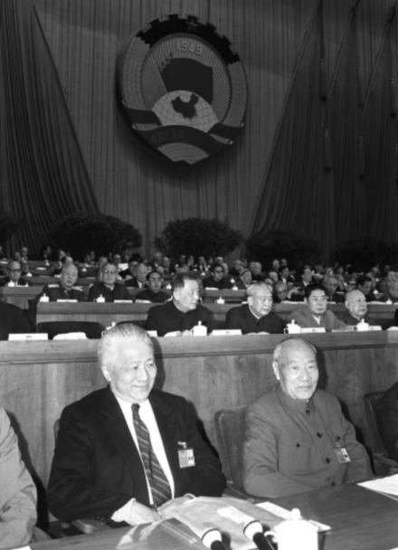 1989年3月27日，丁光训主教在全国政协七届二次会议上