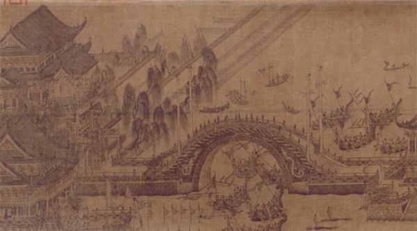 龙池竞渡图