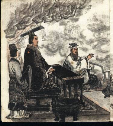 秦始皇像