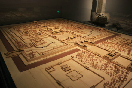 南京故宫宫城复原模型（南京博物院展品）