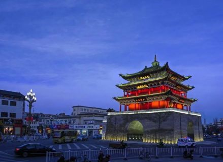 永昌钟鼓楼景观