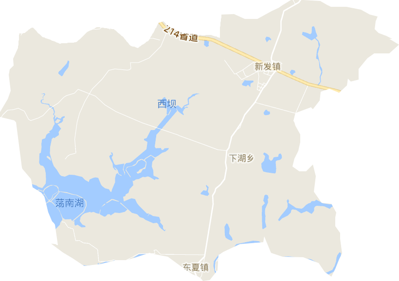 新发镇电子地图