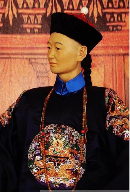 顺治帝蜡像（避暑山庄藏） 