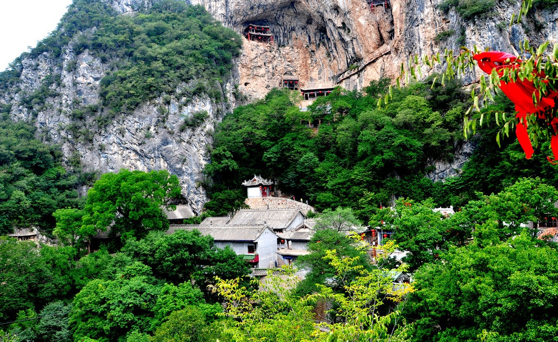 龙门洞道教建筑概貌