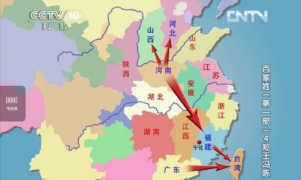 冯姓迁徙（钱文忠 百家讲坛）