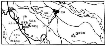 郭家岗遗址位置图