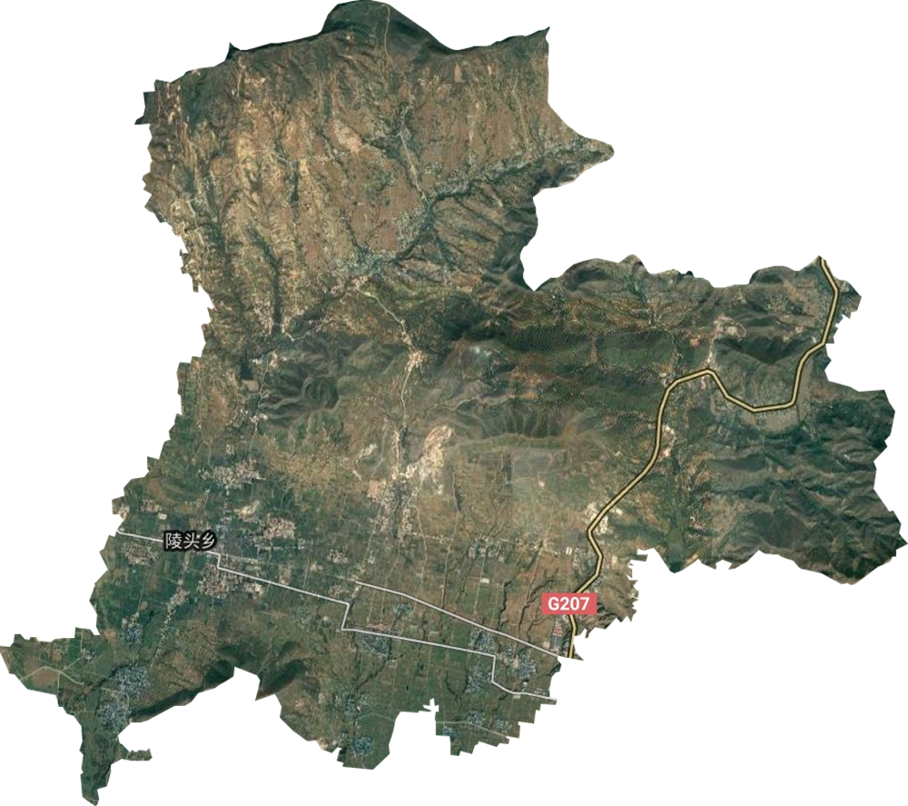 陵头镇卫星地图