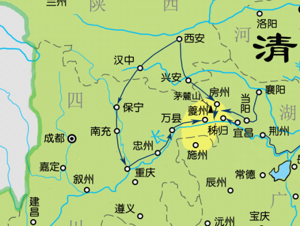 1659到1664年清军围剿奎东十三家