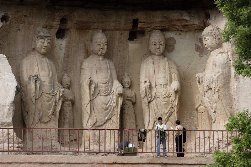 石空寺石窟2号窟正面全貌
