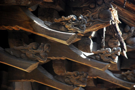 偃师兴福寺大殿景观