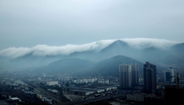 雨后云海