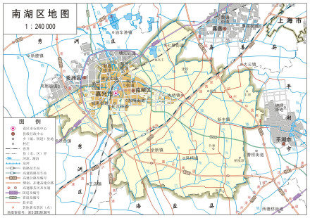  南湖区地图