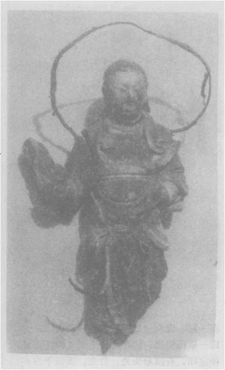 彩塑涎像