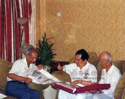 季羡林，汤一介，范曾