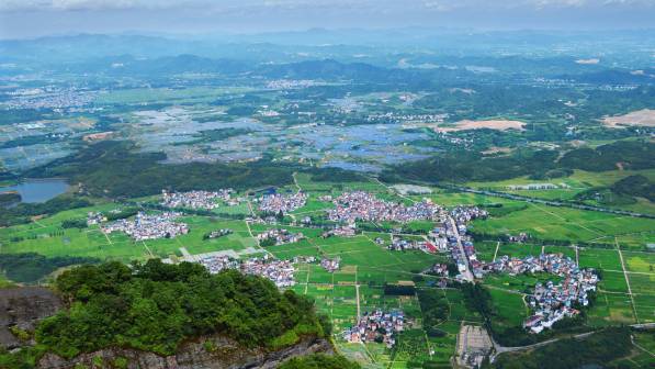 江郎山风光