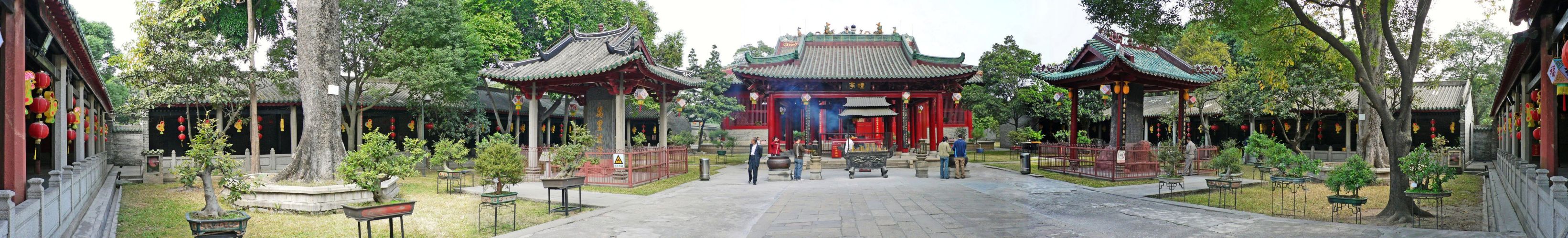 南海神庙全景图
