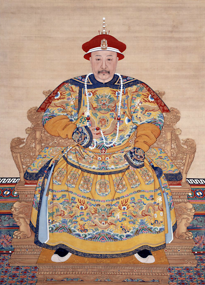 嘉庆皇帝画像