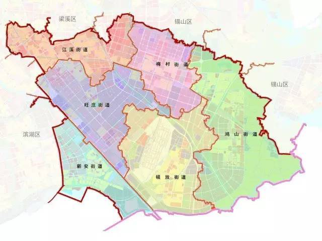 新吴区行政区划