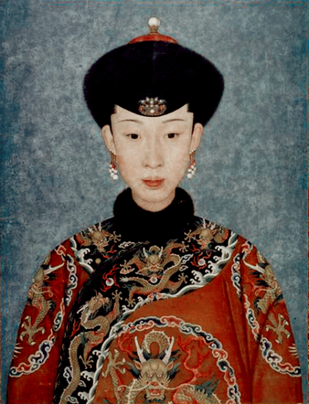 孝仪纯皇后吉服像