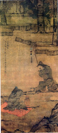 《苏武李陵图》轴 