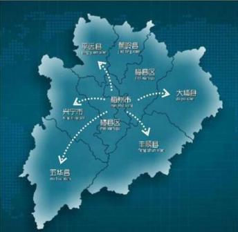 梅州地图