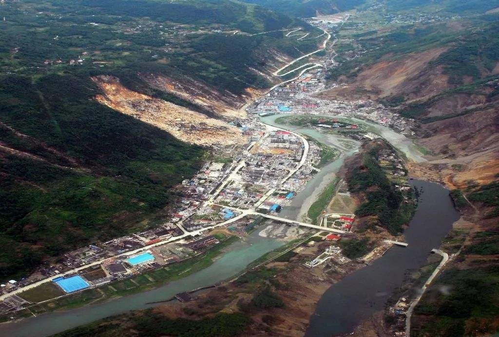 通口河（湔江）北川县原县城曲山镇段2