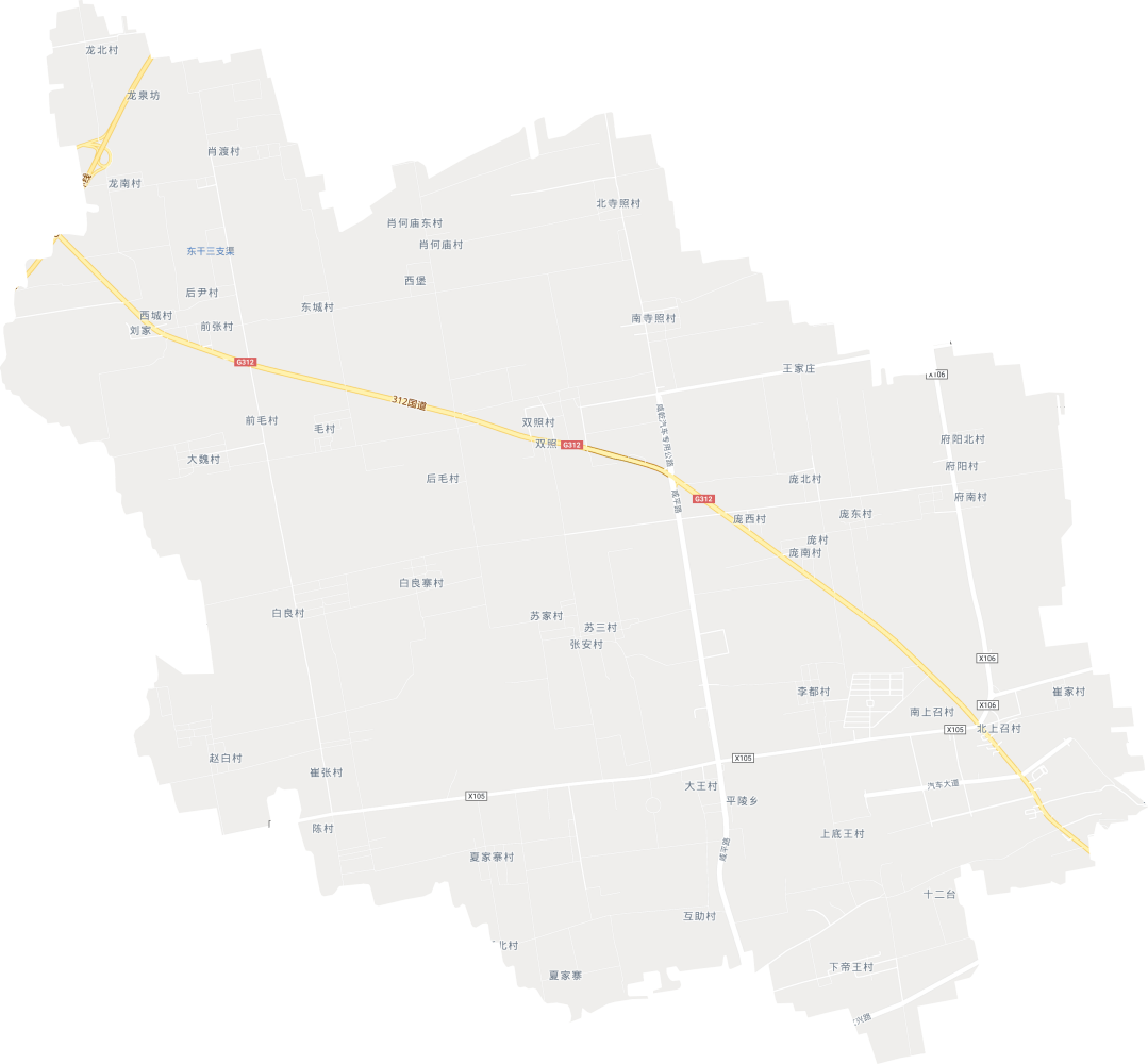 双照街道电子地图