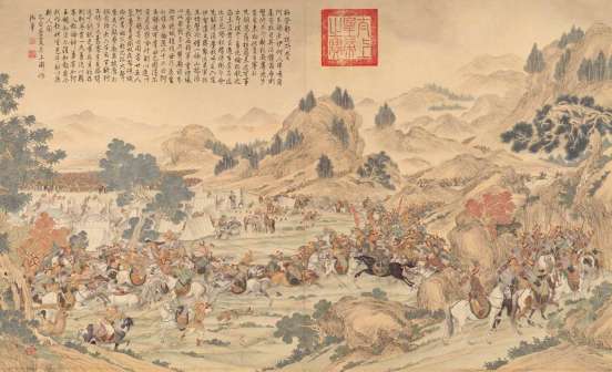 格登鄂拉斫营