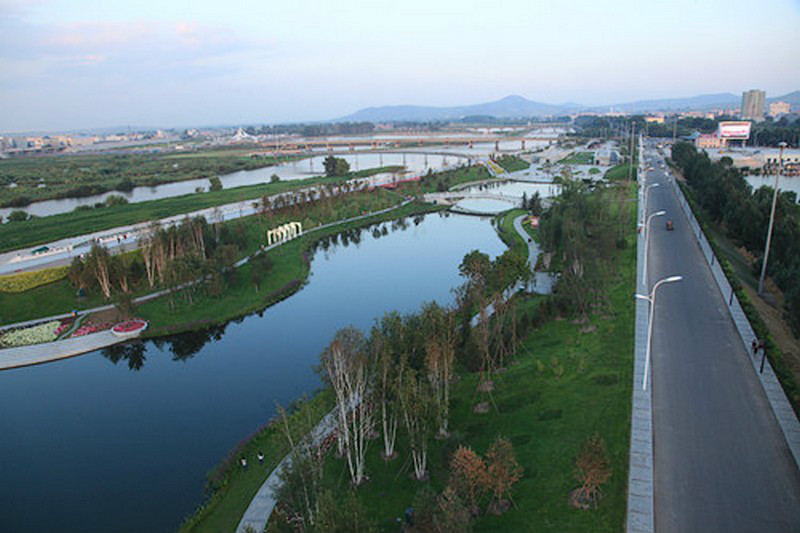 穆棱河鸡西市区段 