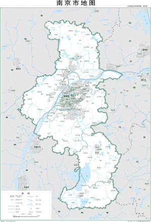  南京地图（政区版）	