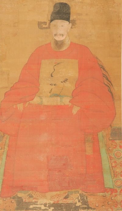 绍兴博物馆保存祁彪佳像