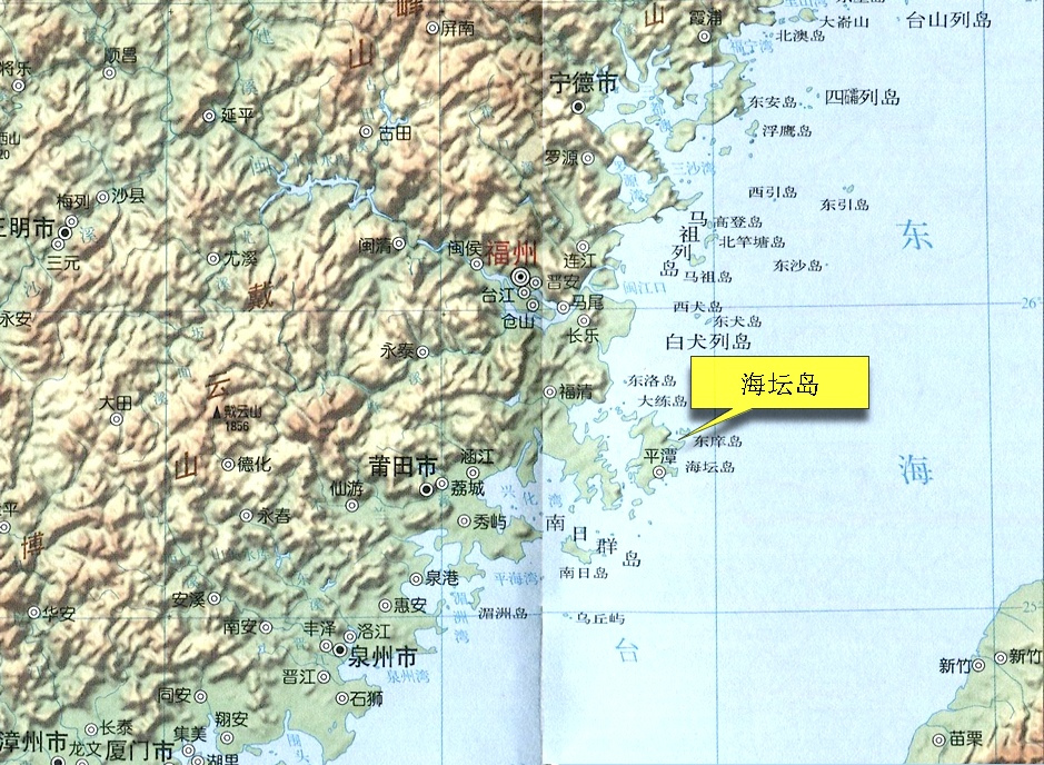 海坛岛的位置