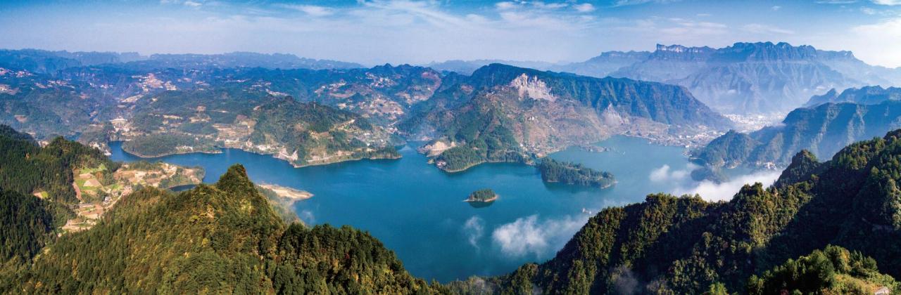 小南海景区全景