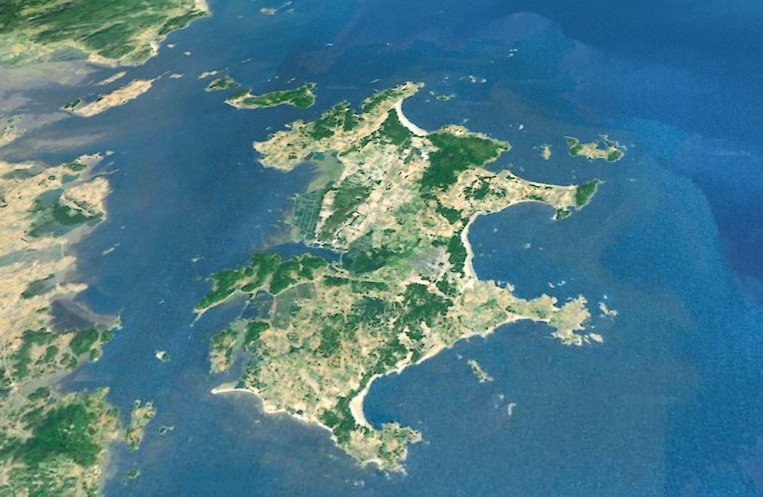 海坛岛地势概貌