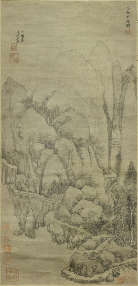 富春大岭图 