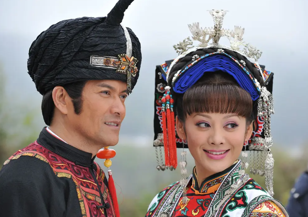 《奢香夫人》剧照,剧中饰演霭翠