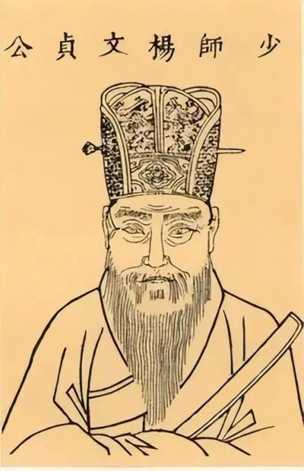 杨士奇像取自明代王圻辑，万历刻《三才图会》